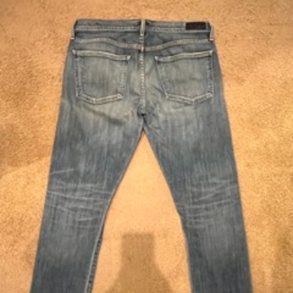 A GOLD E Boyfriend Jeans, Medium Wash, Size 27 - Picture 3 of 8